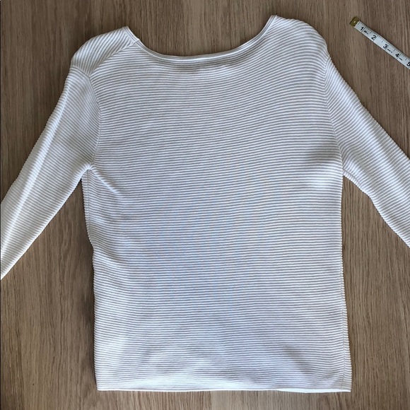 Aritzia Wilfred Blanchard Sweater in White - Picture 8 of 8